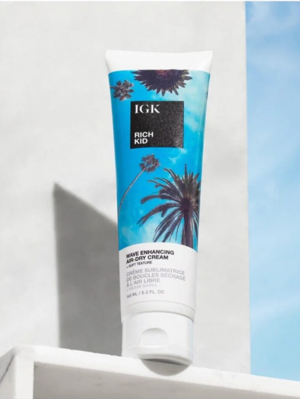 New IGK Rich Kid Wave Enhancing Air Dry Cream 145 ml